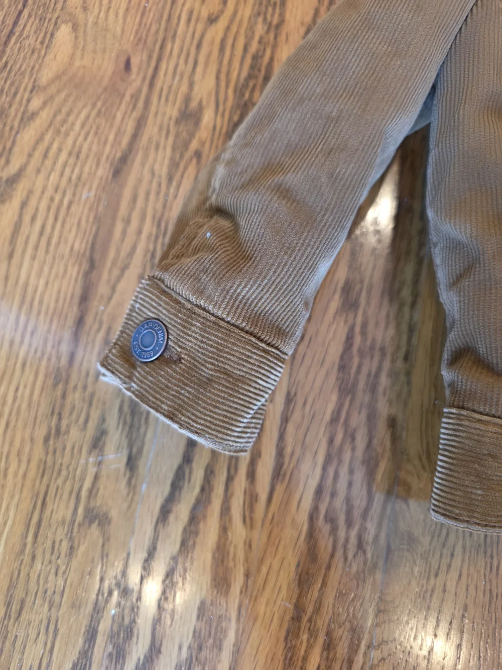 GAP Kids Brown Corduroy Sherpa-Lined Jacket